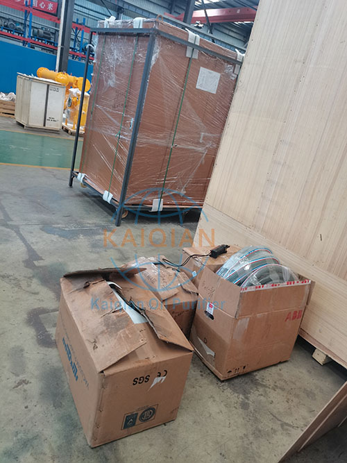 真空濾油機現場 真空濾油機現場