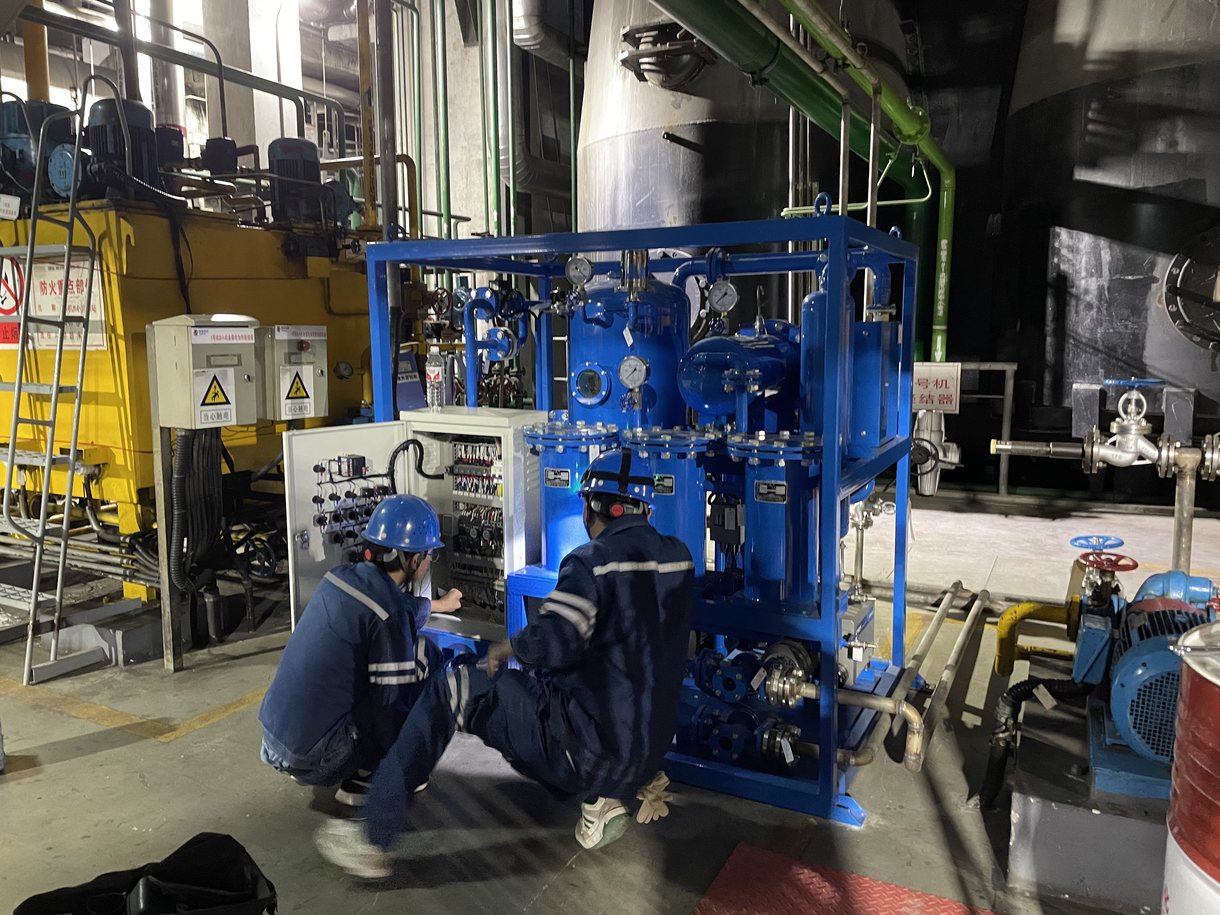 透平油真空聚結濾油機案例 透平油真空聚結濾油機案例